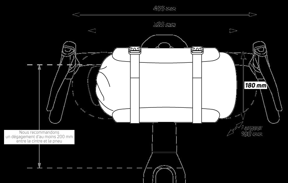 Sacoche de guidon Zefal Z Adventure F10