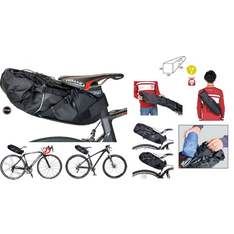 Sacoche de selle Azuma Sangyo Ostrich Smart Eazy Pack