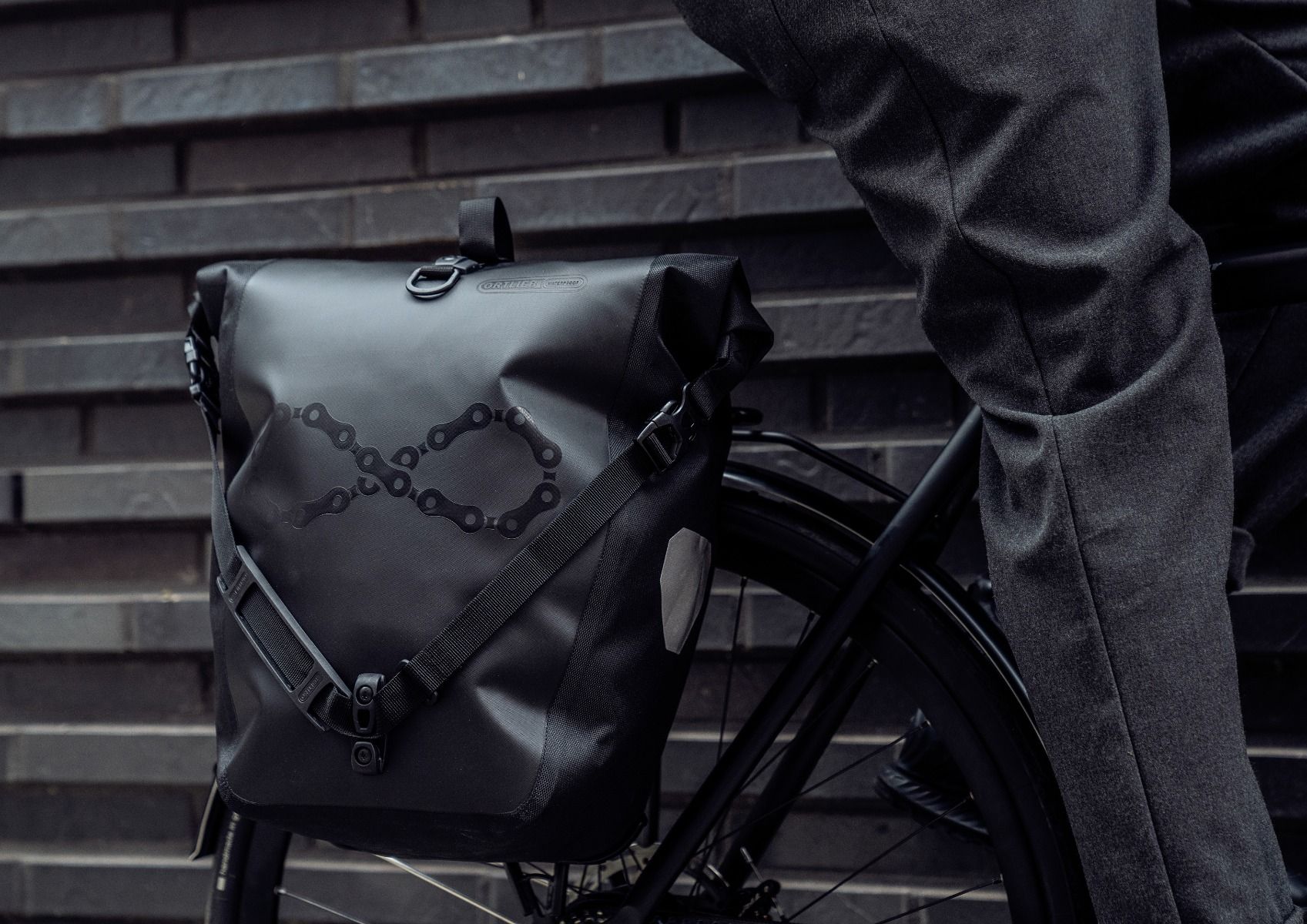 Ortlieb Back-Roller Design bicycle bag for luggage rack