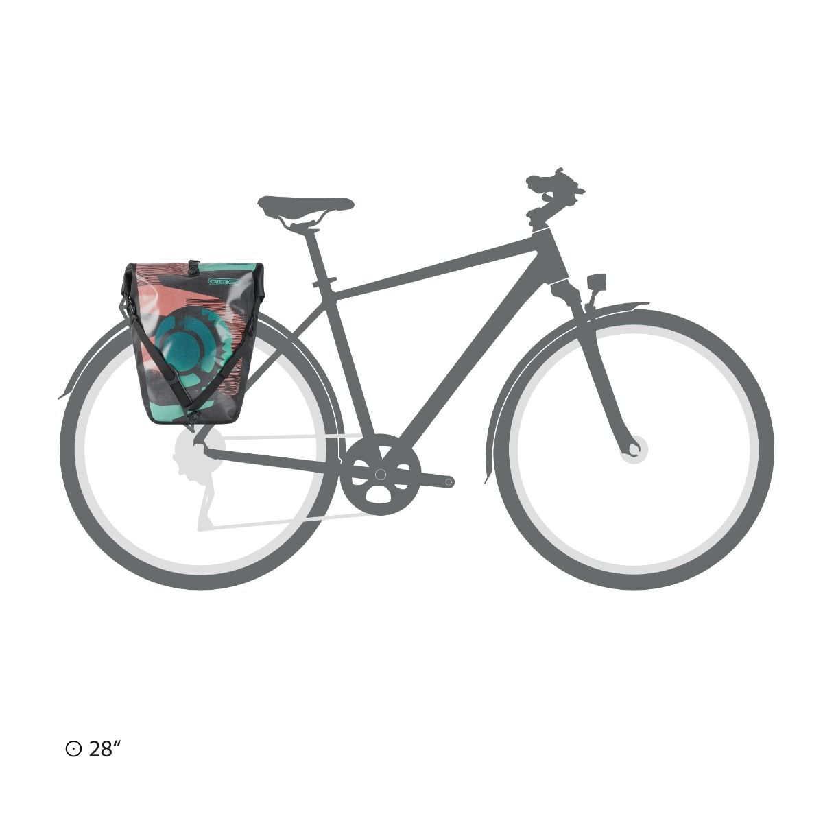 Ortlieb Back-Roller Design bicycle bag for luggage rack