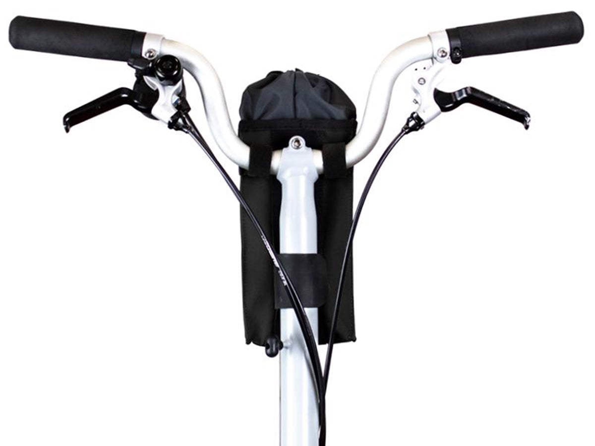 Sacoche Restrap City Bike Stem bag pour vélo pliant - noir