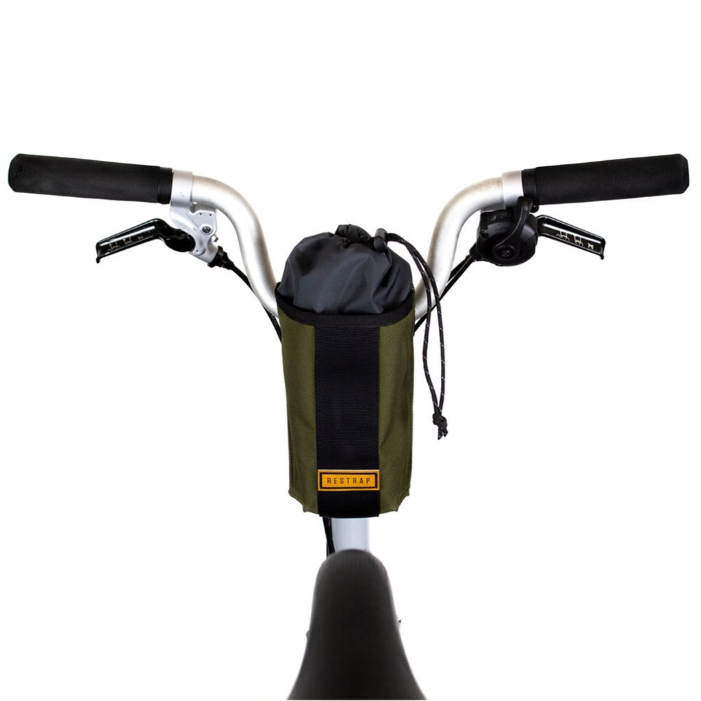 Sacoche Restrap City Bike Stem bag pour vélo pliant - olive