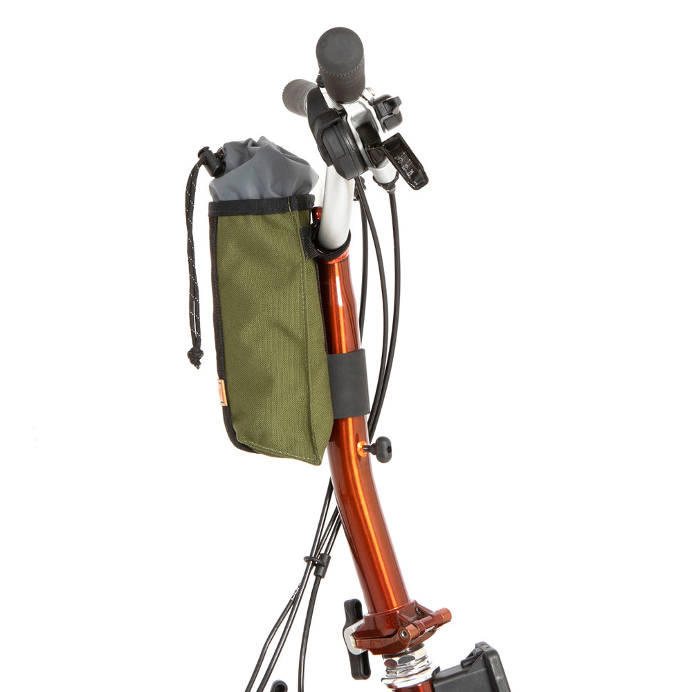 Restrap City Bike Stem bag for folding bike - olive