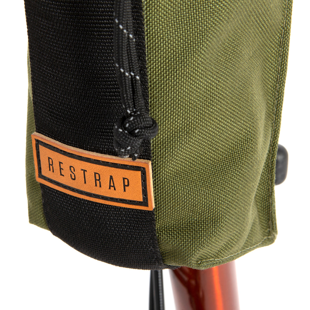 Restrap City Bike Stem bag for folding bike - olive