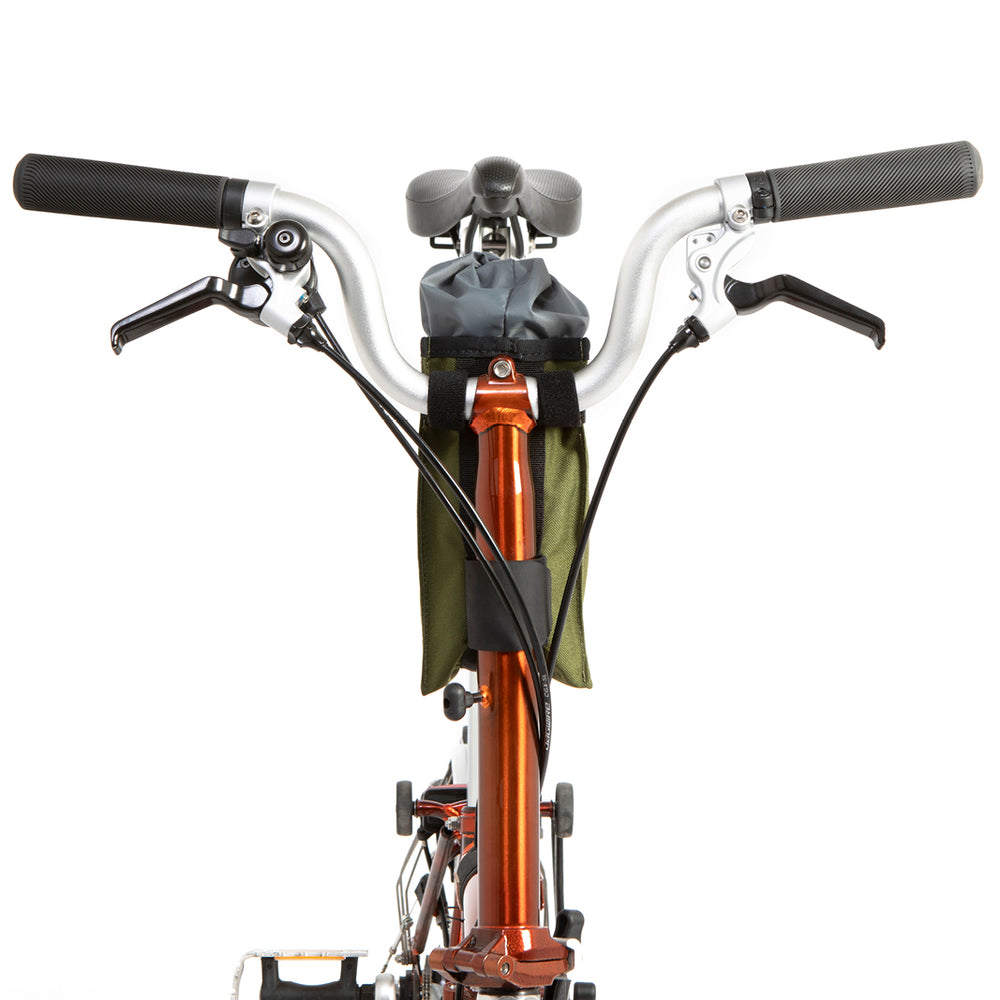 Restrap City Bike Stem bag for folding bike - olive