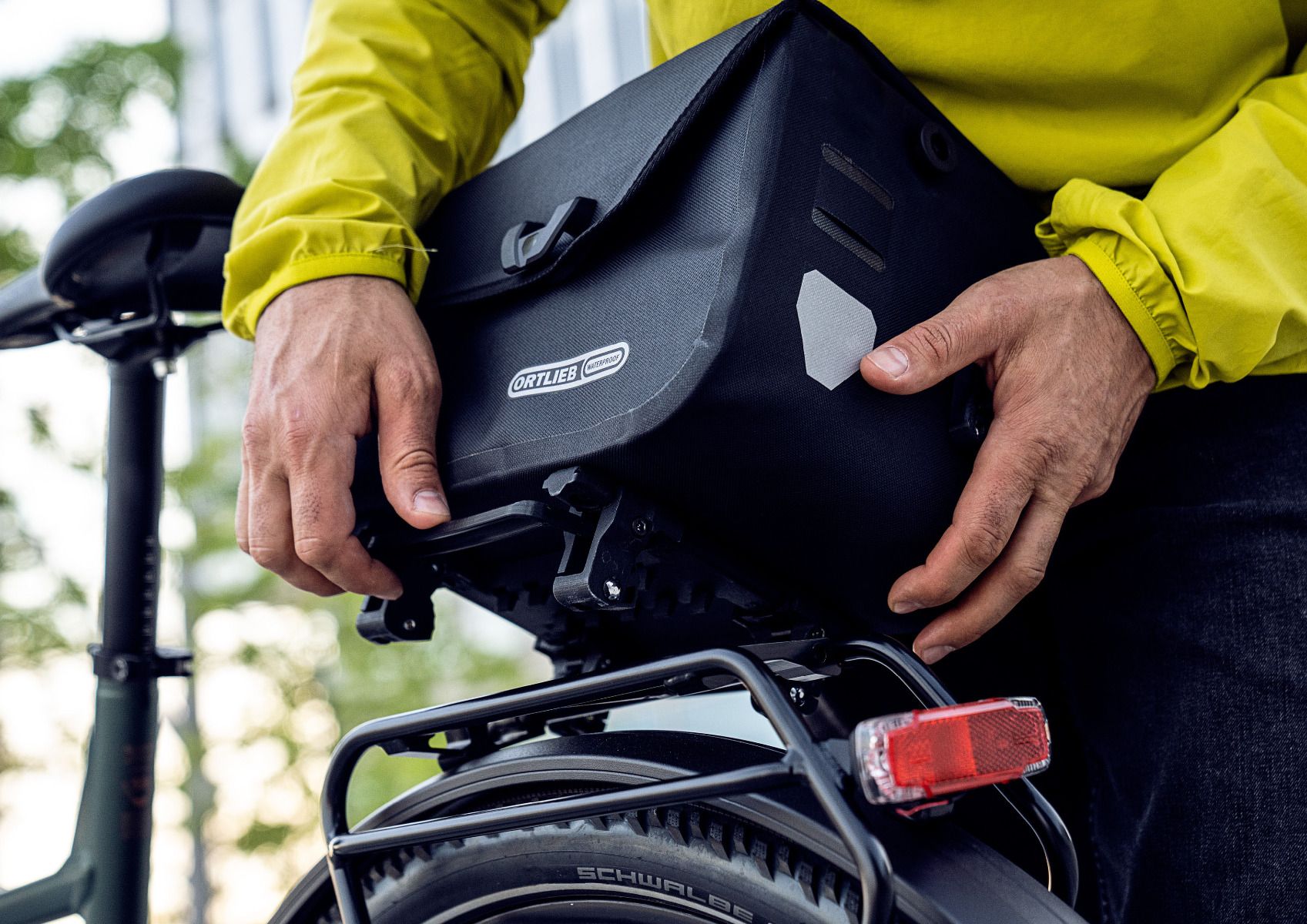 Sacoche vélo arrière Ortlieb Trunk-Bag à clipser sur porte-bagages