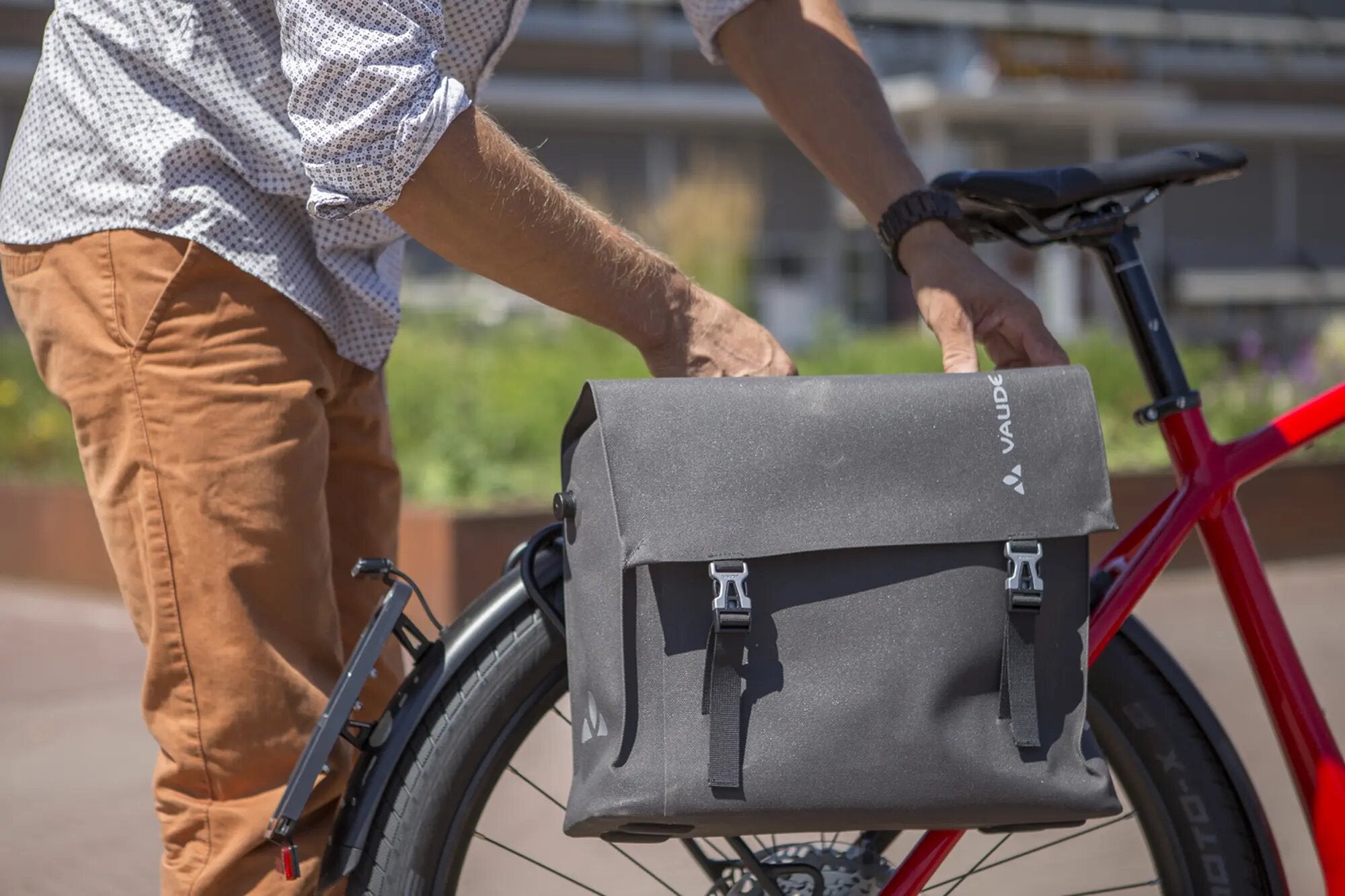 Sacoche vélo pour porte-bagages Vaude Bayreuth III