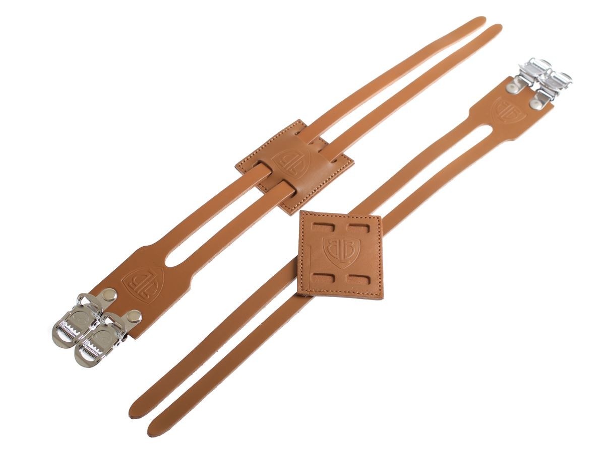Sangle double BLB en cuir