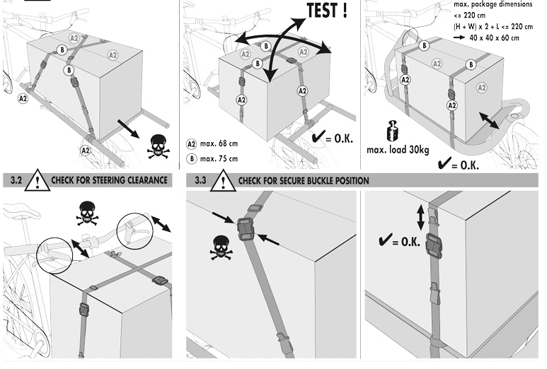 Ortlieb Cargo Straps