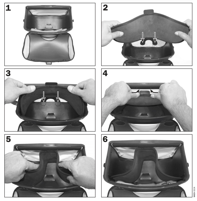 Divisorio per borsa da manubrio Ortlieb Ultimate