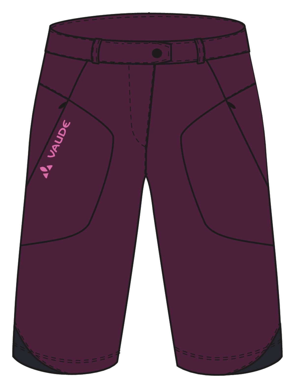 Pantaloncini da ciclismo da donna Vaude Altissimo II