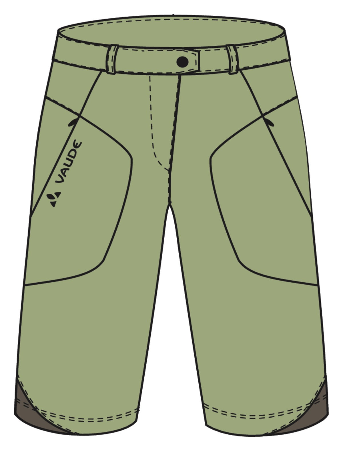 Pantaloncini da ciclismo da donna Vaude Altissimo II