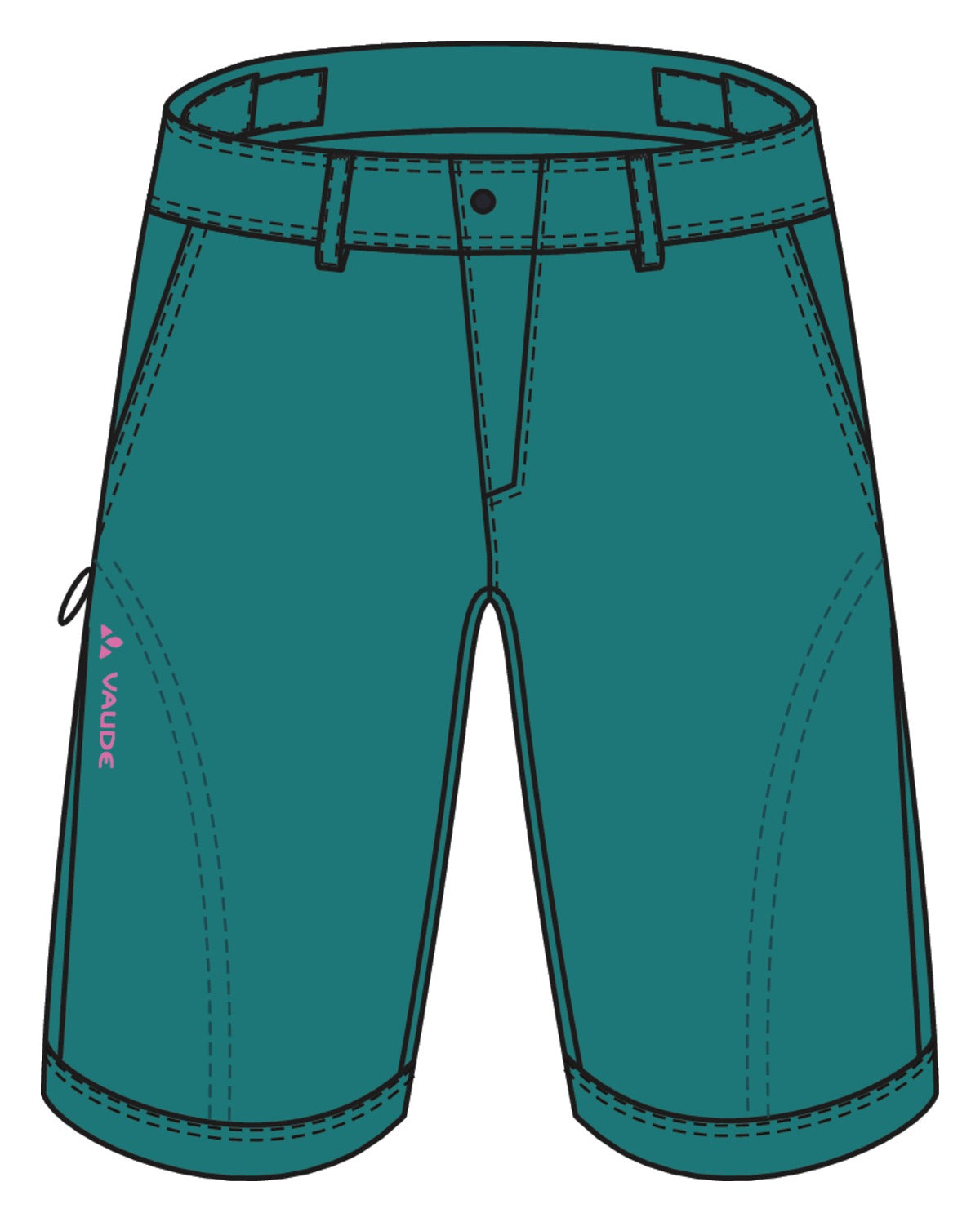 Culotte ciclista mujer Ledro Vaude