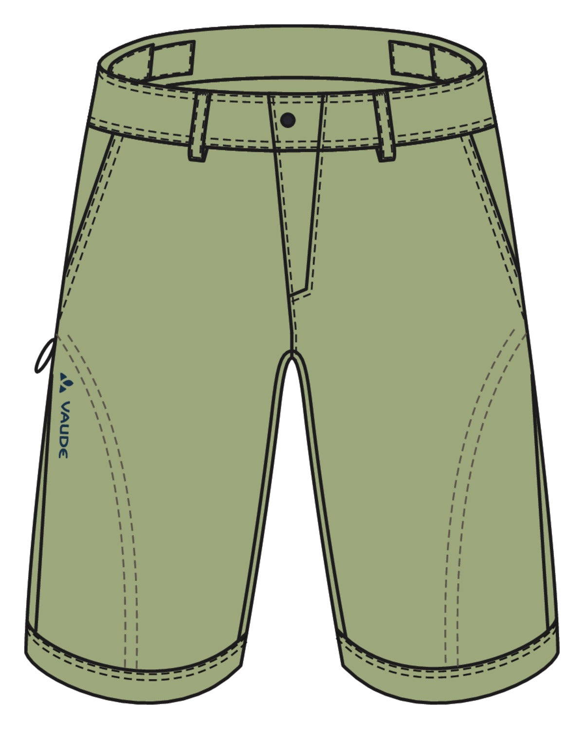 Culotte ciclista mujer Ledro Vaude