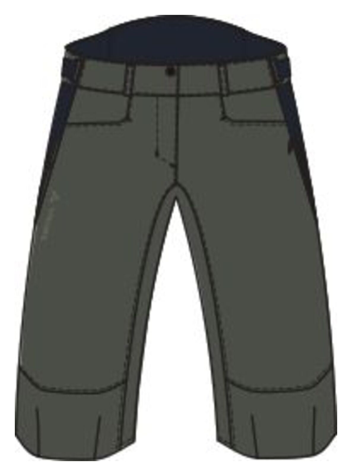 Pantaloncini da ciclismo da donna Vaude Moab IV