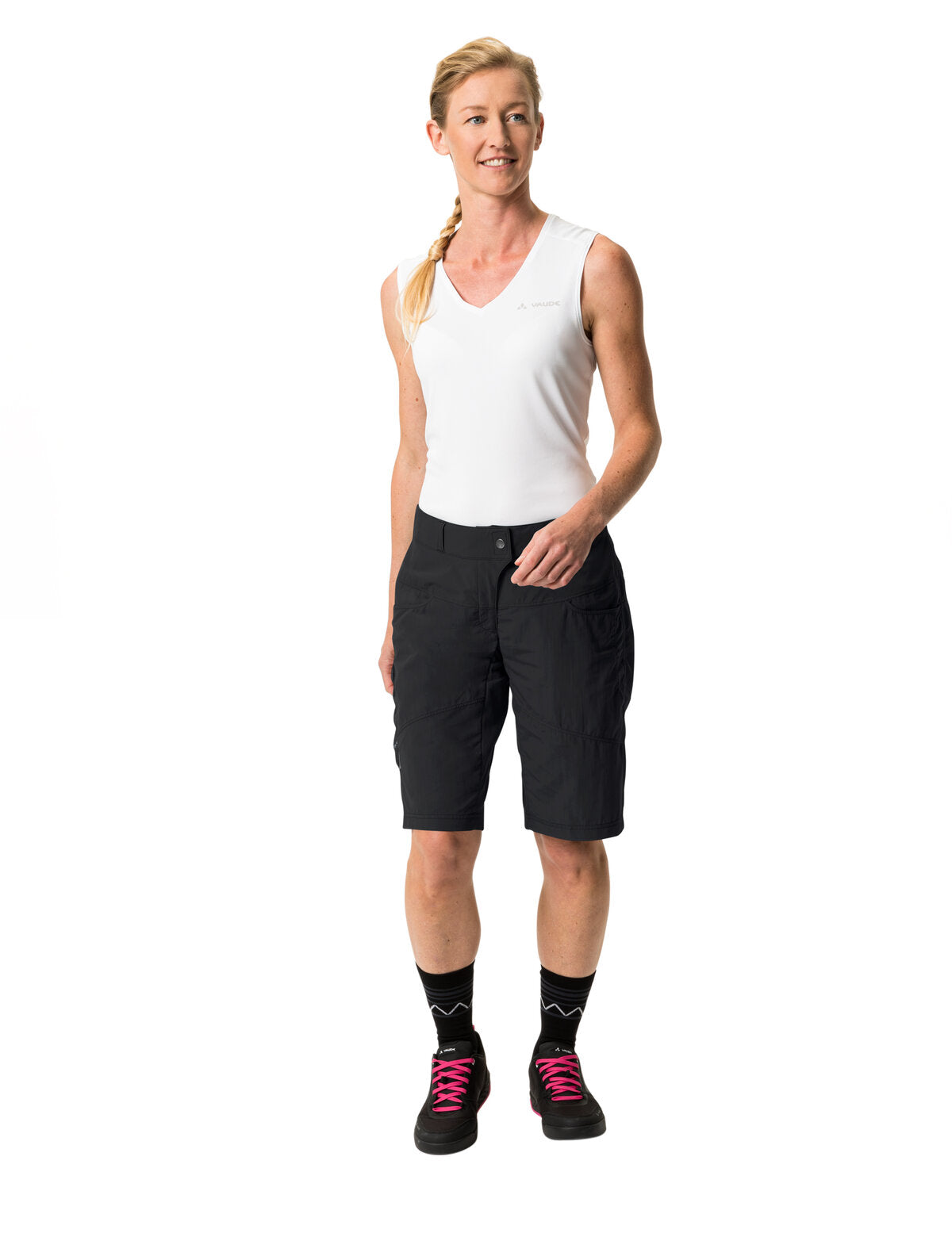 Pantaloncini da ciclismo da donna Qimsa Vaude