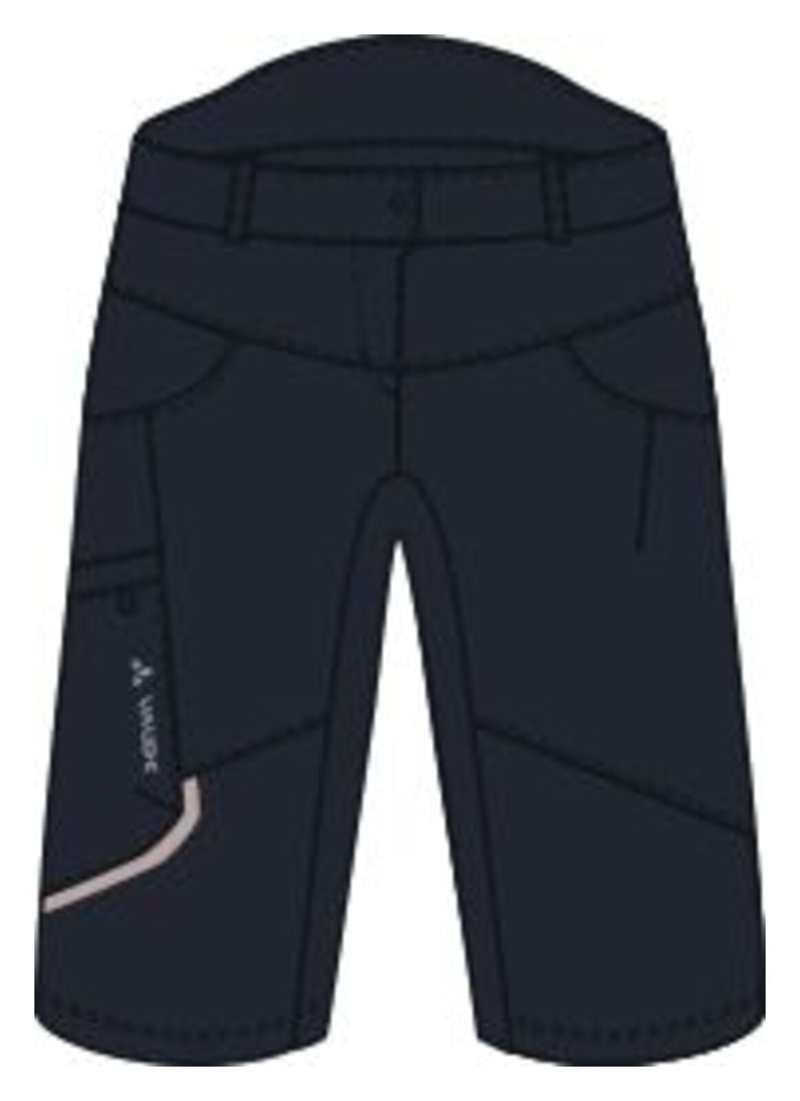 Pantaloncini da ciclismo da donna Qimsa Vaude