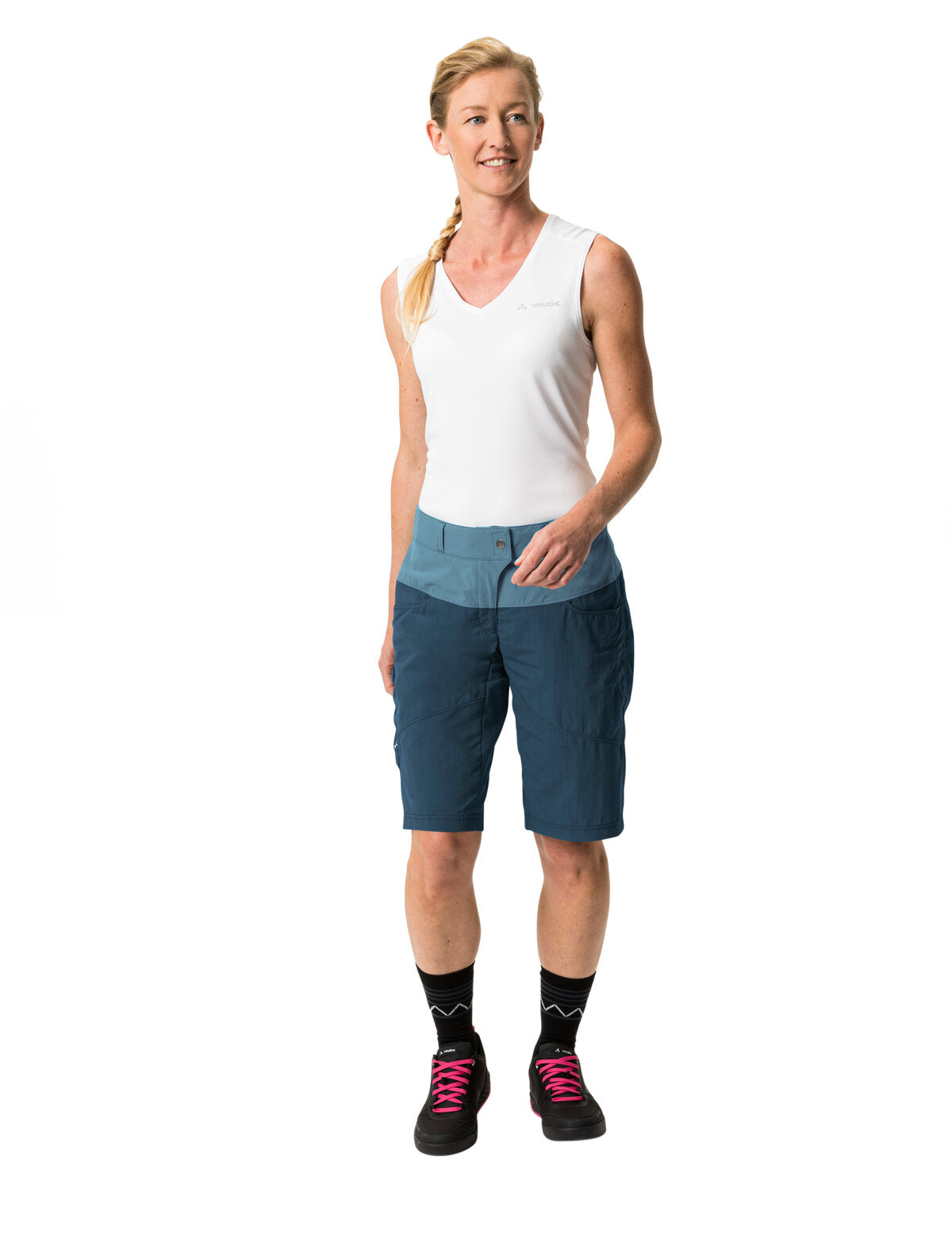 Pantaloncini da ciclismo da donna Qimsa Vaude