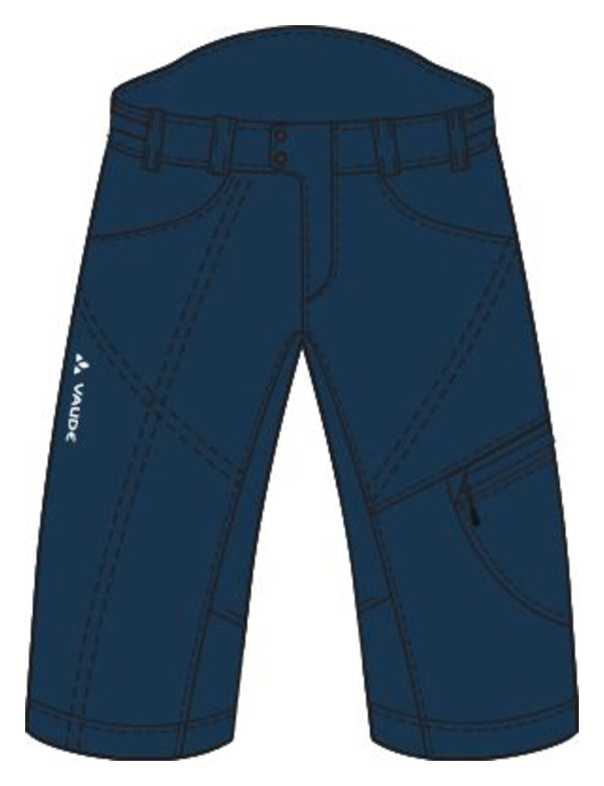 Pantaloncini da ciclismo da donna Tamaro Vaude