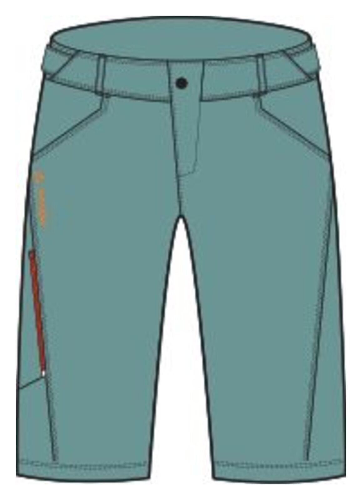 Culote ciclista Ledro Vaude para hombre.