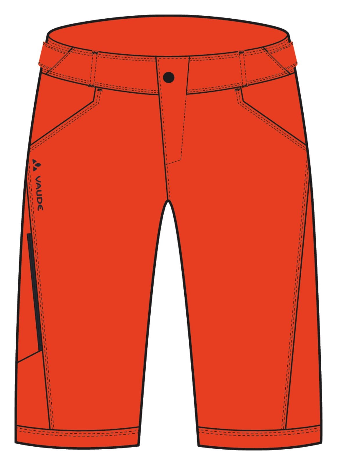 Culote ciclista Ledro Vaude para hombre.