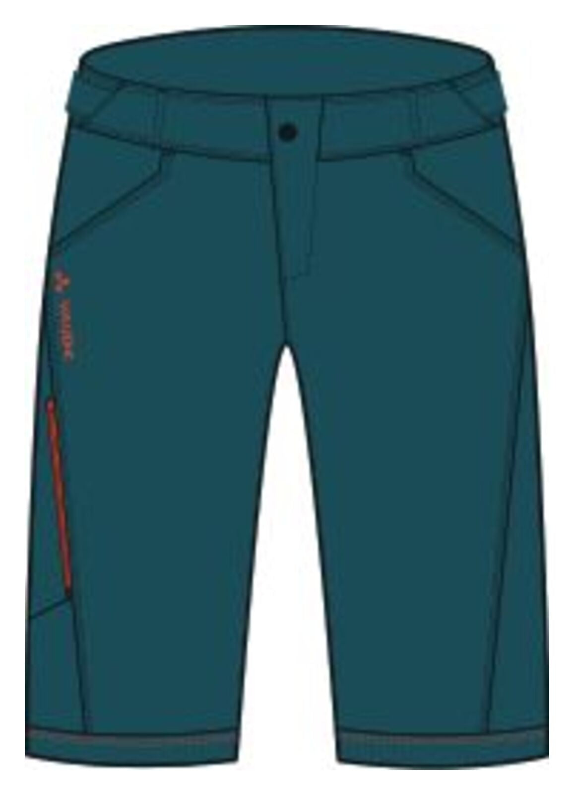 Culote ciclista Ledro Vaude para hombre.