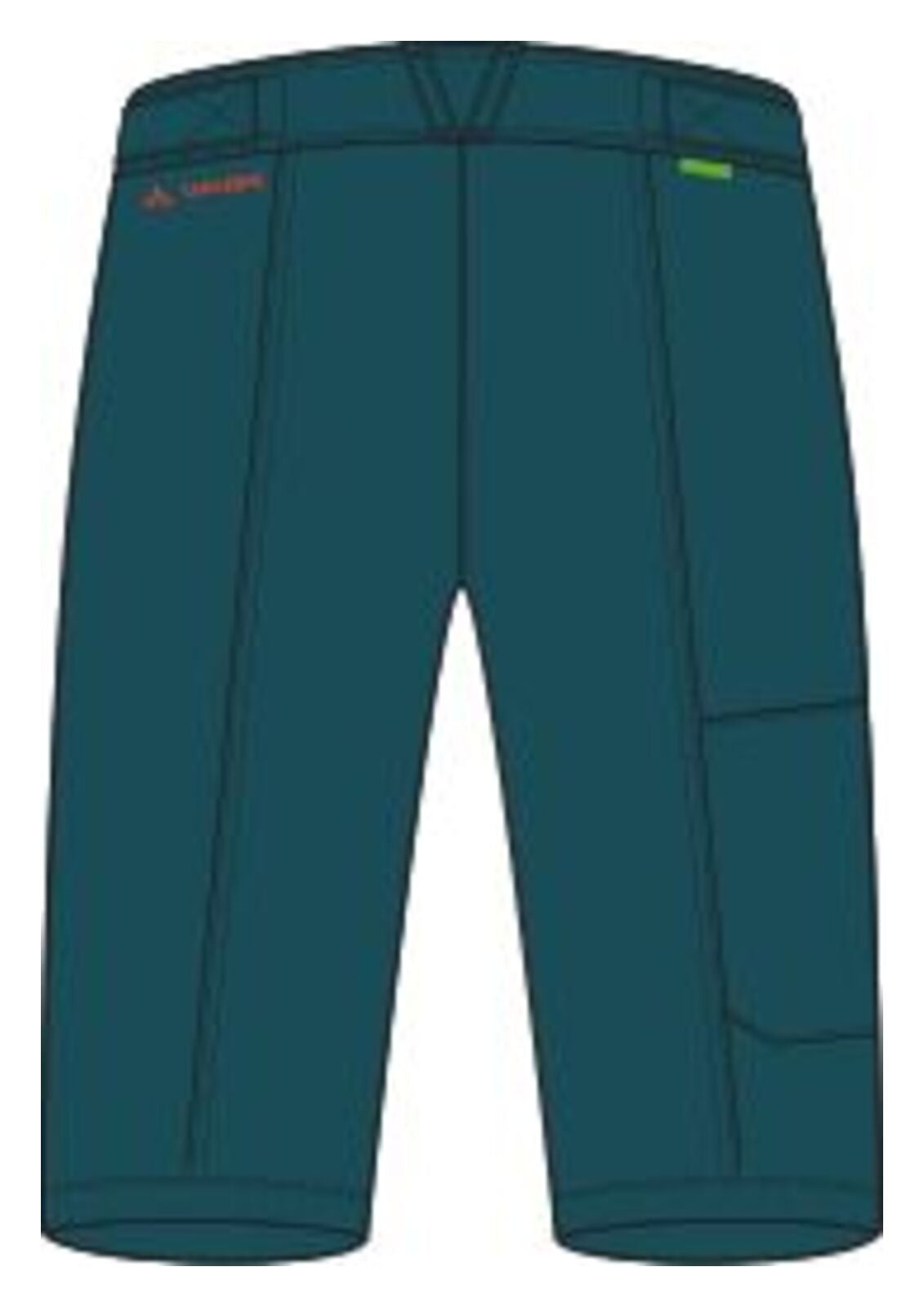 Culote ciclista Ledro Vaude para hombre.