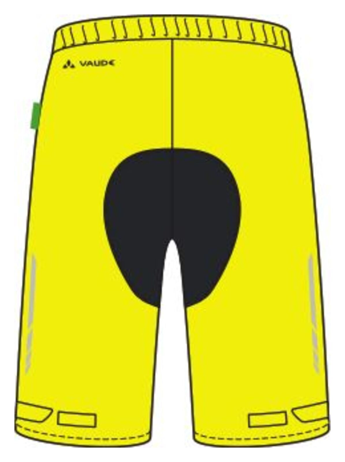 Pantaloncini da ciclismo da uomo Vaude Moab Rain