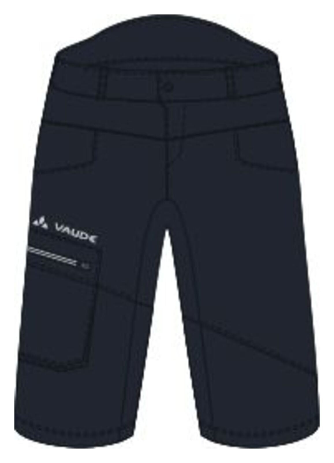 Qimsa Vaude Herren-Radhose