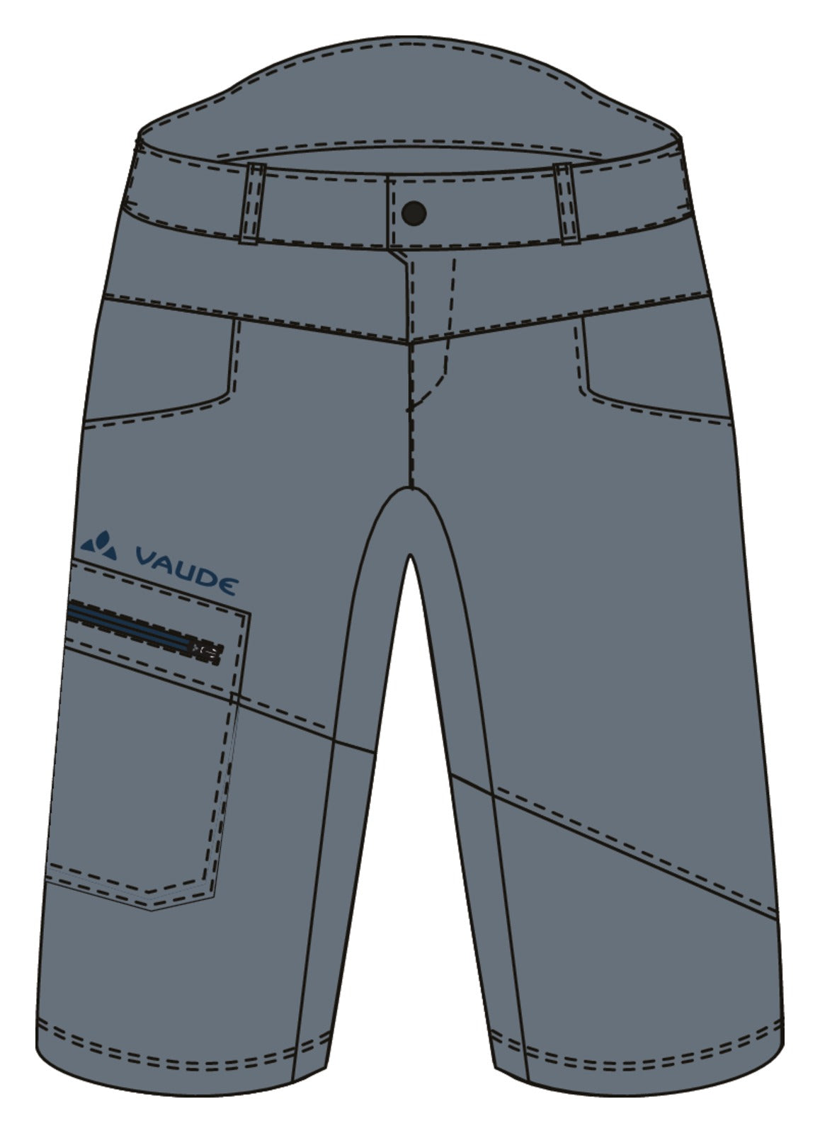 Qimsa Vaude Herren-Radhose