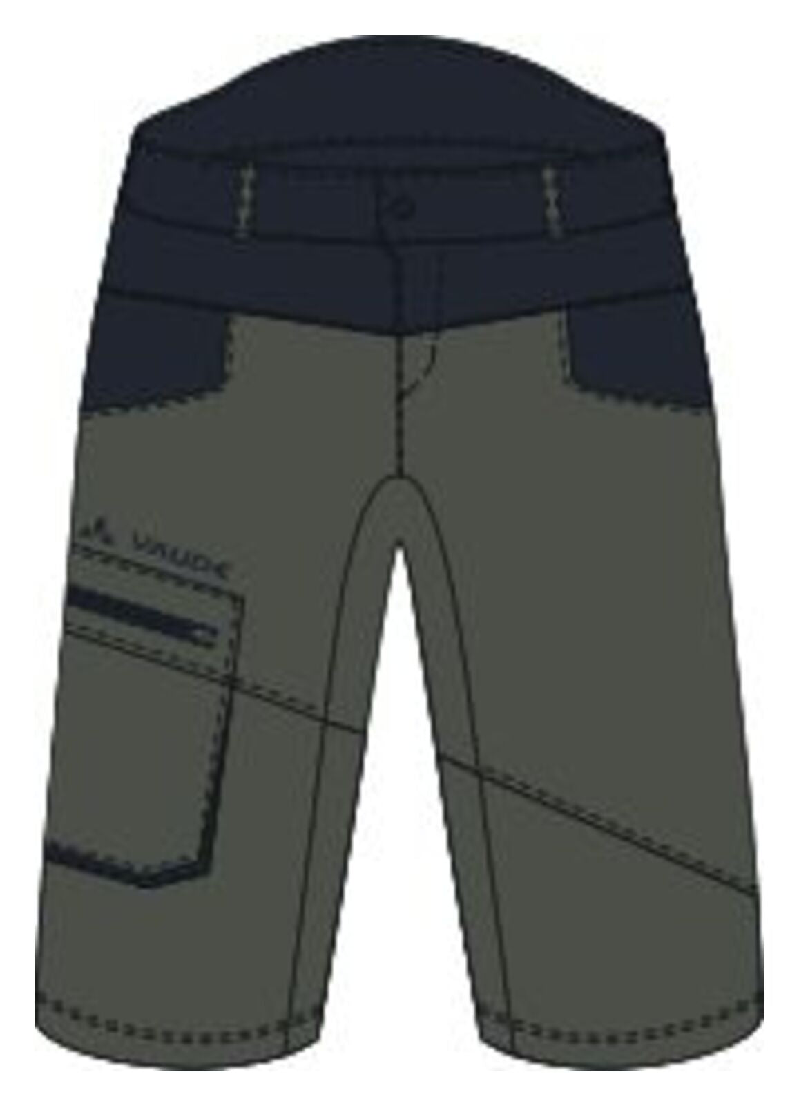 Qimsa Vaude Herren-Radhose