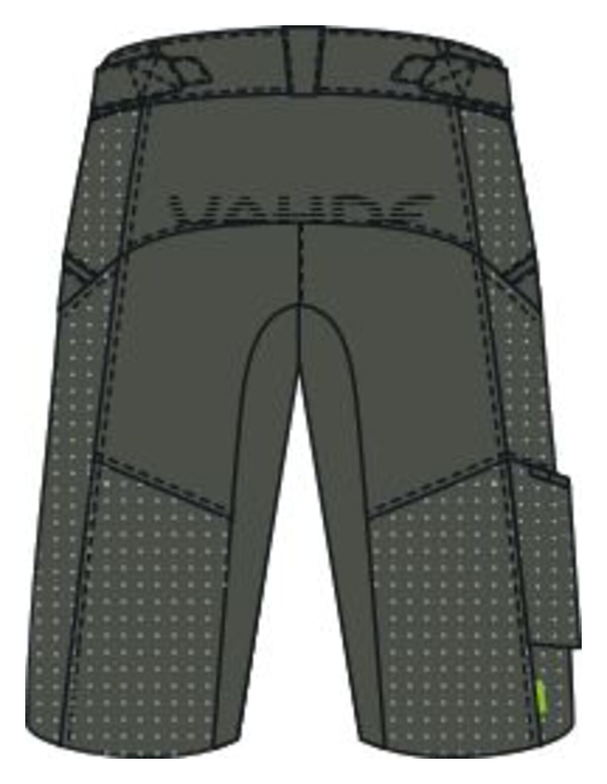 Pantaloncini da ciclismo da uomo Virt Vaude
