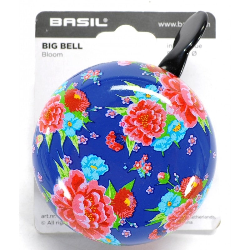 Sonnette Basil Bloom 80 mm bleue