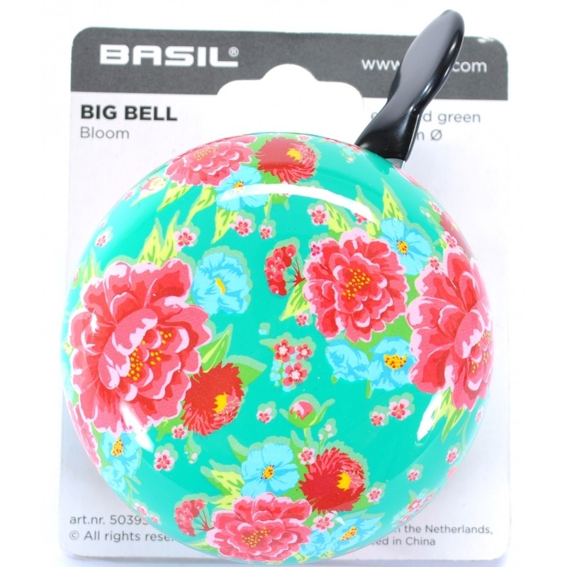 Sonnette Basil Bloom 80 mm émeraude