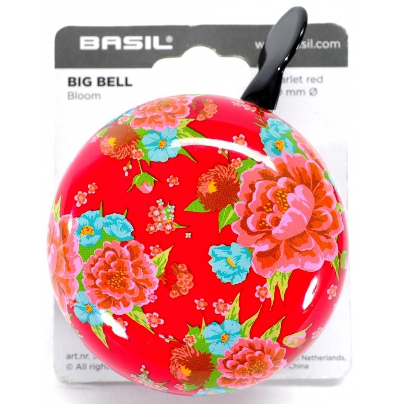 Basil Bloom doorbell 80 mm red