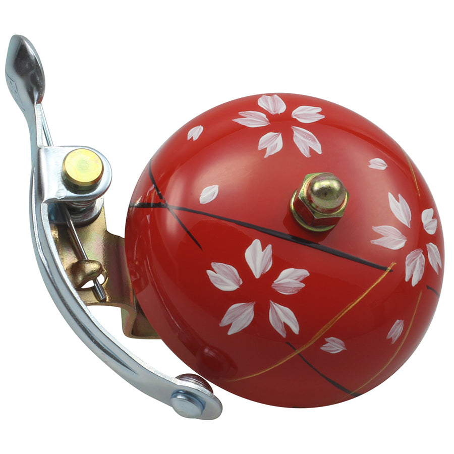 Sonnette vélo japonaise Crane peinte à la main