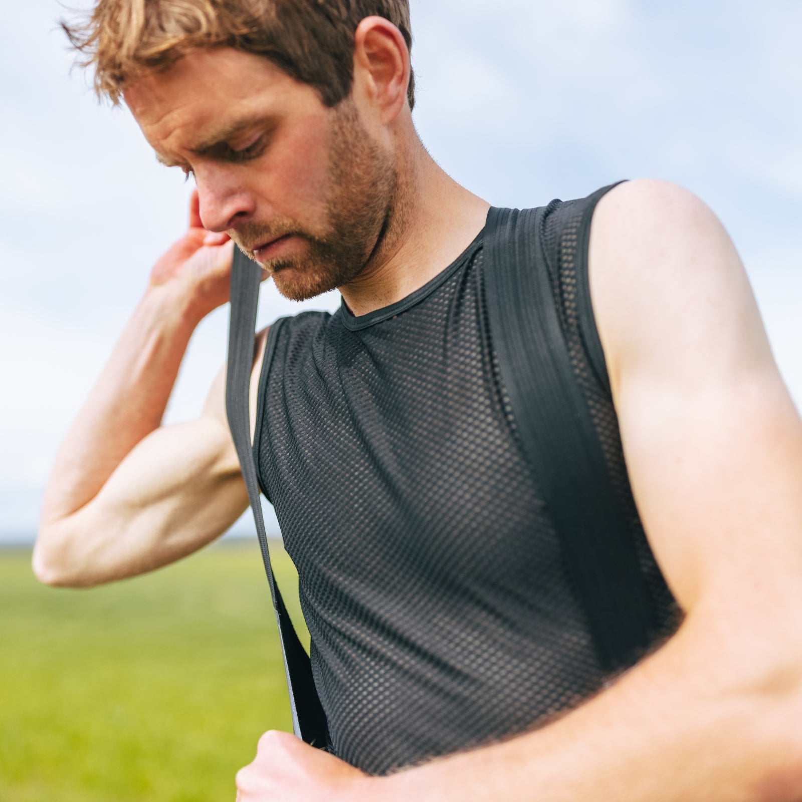 Sous-maillot cycliste sans manche en maille ultralégère GripGrab