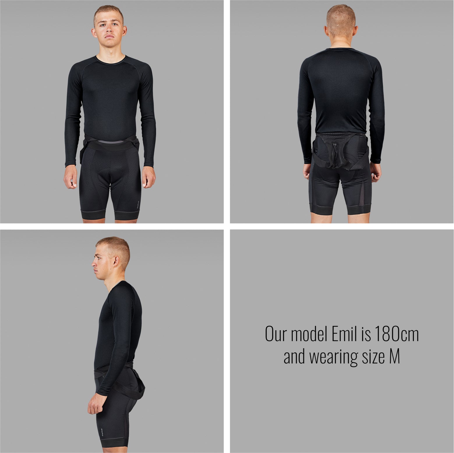 Sous-maillot thermique à manches longues GripGrab RIDE, pack de 3