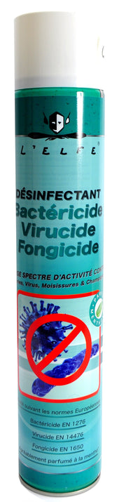Spray désinfectant vélo anti bactéries virus moisissures