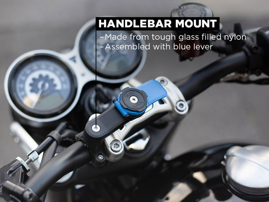 Support de fixation moto Quad Lock Handlebar Mount