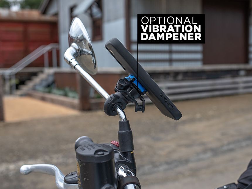 Support de fixation moto rétroviseur Quad Lock Mirror Mount