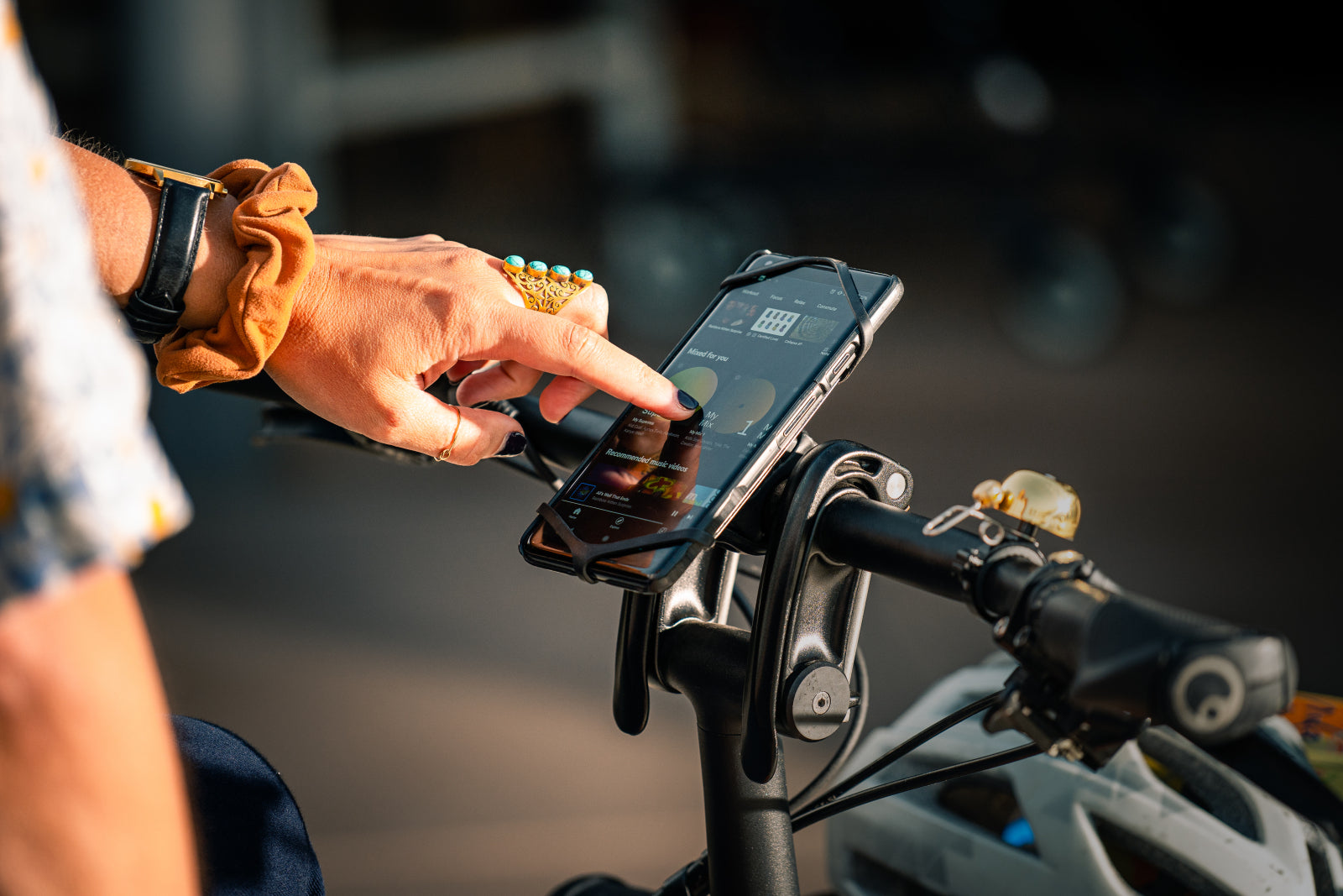 Support de smartphone Lezyne Smart Grip Mount