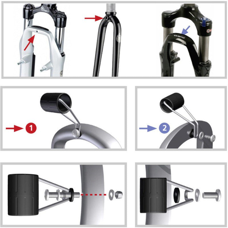 Supporto universale per illuminazione Klickfix