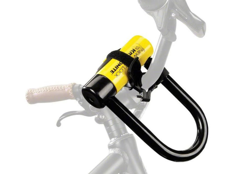 Support fixation U sur guidon de vélo Kryptonite Transit H-bar