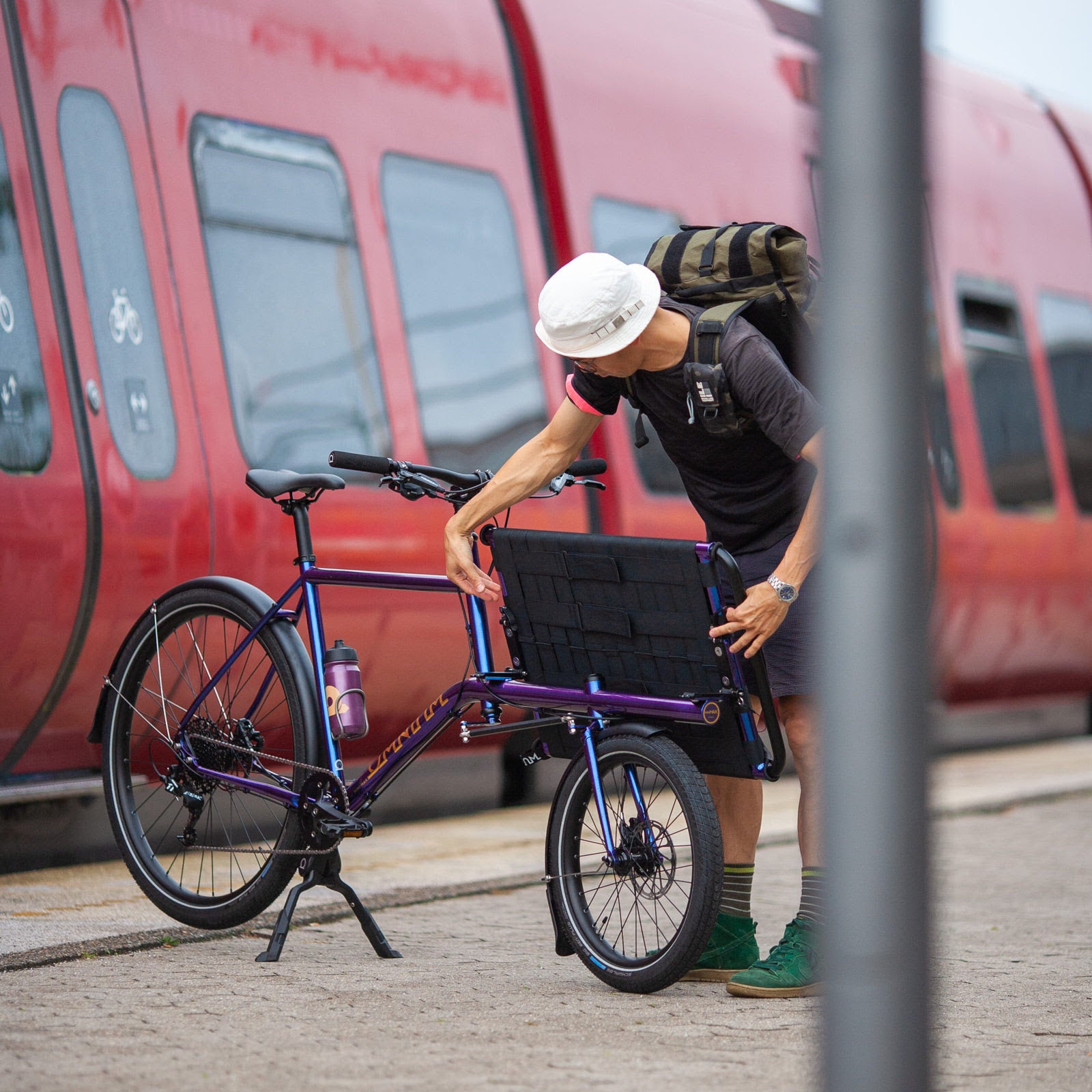 Support inclinable pour plateforme avant Omnium