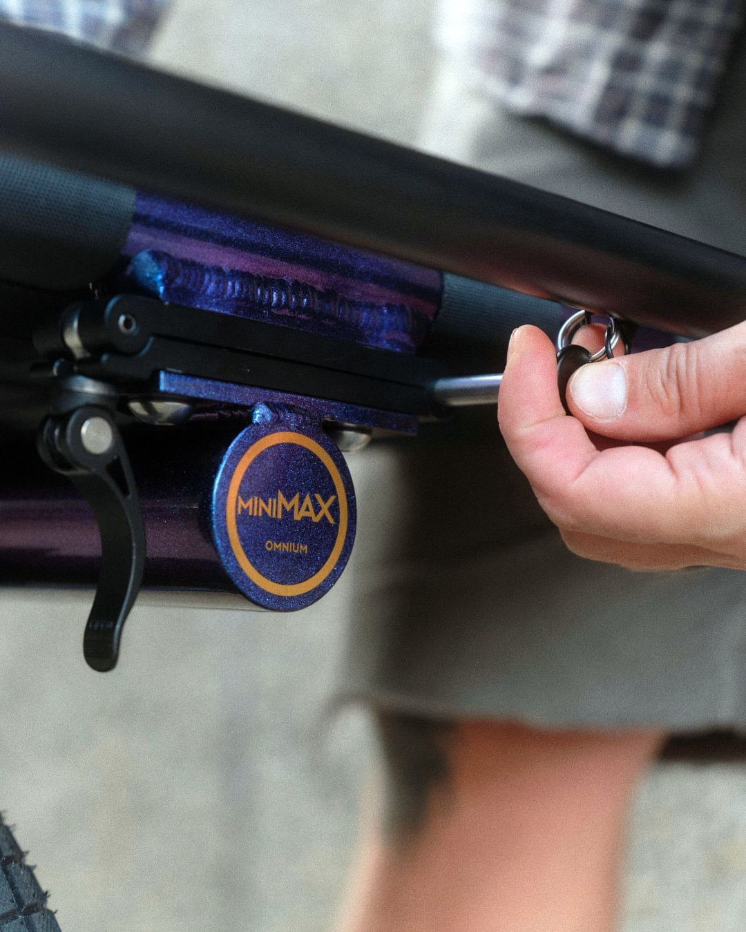 Support inclinable pour plateforme avant Omnium