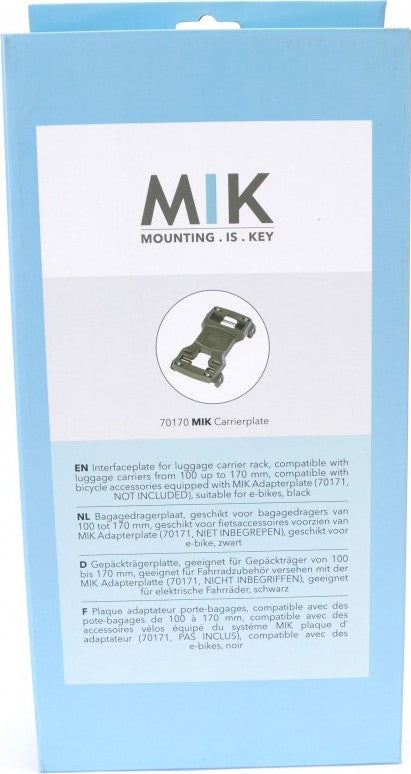 Support MIK pour porte-bagages Carrier Plate