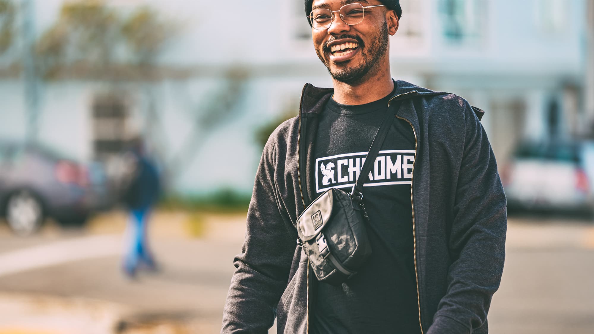 T-shirt Chrome Horizontal Border