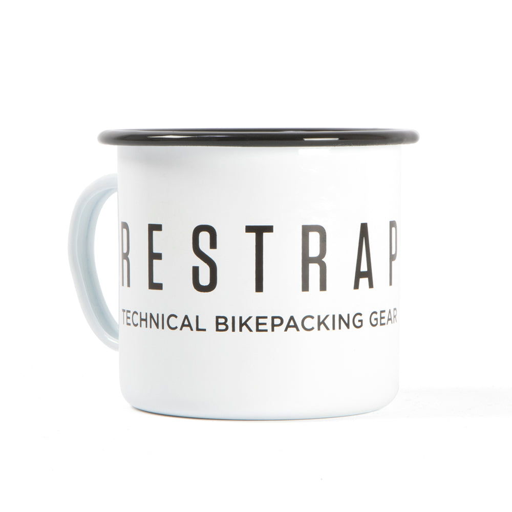 Tasse émaillée Restrap - 20oz, robuste et idéale pour le bikepacking