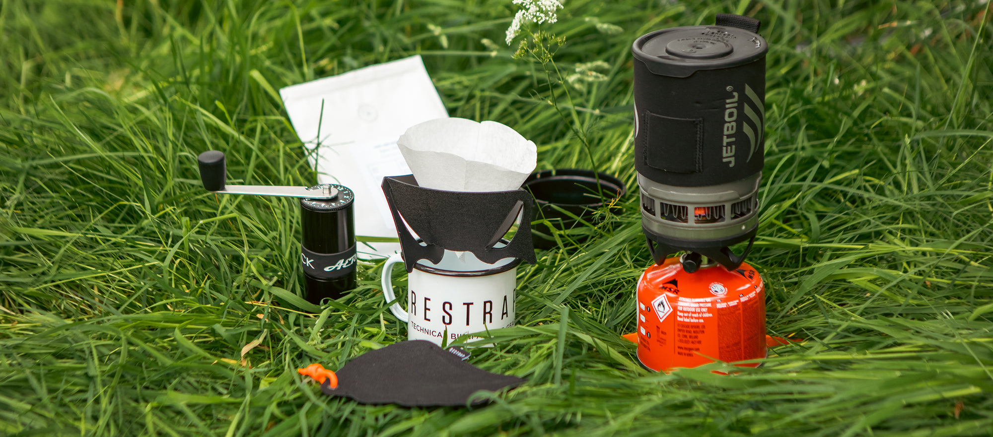 Tasse émaillée Restrap - 20oz, robuste et idéale pour le bikepacking